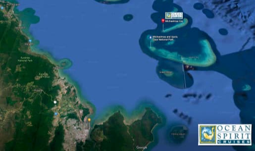 Michaelmas Cay Map